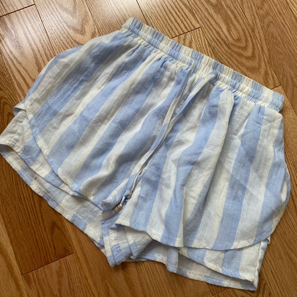 Seek Blue & White Stripe Shirts